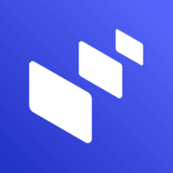 The Intel Unison app icon, three white rounded rectangles in a row on a blue and purple gradient